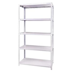 China Rayonnage blanc de grande envergure, type supports d'O de rayonnage d'entrepôt de rivet en métal d'angle supplier