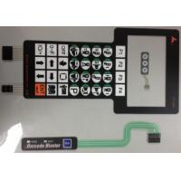 China Silver Paste Waterproof Membrane Switch PCB , Membrane Keyboard Switches on sale