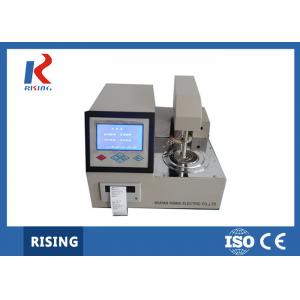 China Automatic Open Cup Flash Point Tester ~400℃ Indoor Temperature RSKS-IV supplier