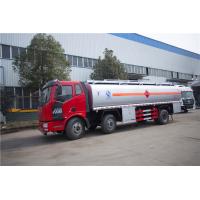 China Euro 2 Oil Tanker Truck , FAW J6 6*2 20000 Liters Diesel Truck With Fuel Pump on sale