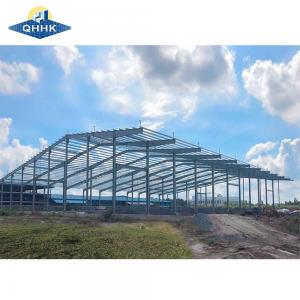 China Single Layer Warehouse Peb Structure Double Slope Frame Steel supplier