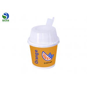 China 10oz Paper Ice Cream Containers , Disposable Ice Cream Cups Custom Logo supplier