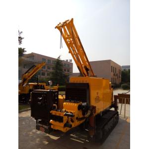 China Multi-Function Hydraulic Core Drilling Rig / 300m Crawler Rock Drill wholesale