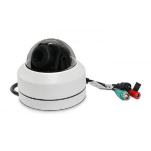 Infrared  Analog 5X Ptz Dome Cctv Camera 5MP With Controller White Color
