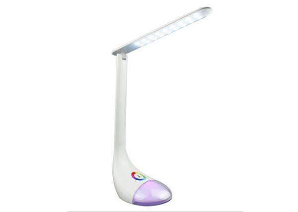 Colorful Change Base Rgb Led Desk Lamp Foldable Type For Work / Study