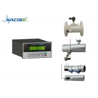 China Panel Mounted Remote Display Ultrasonic Flow Meter With Double Power Supply on sale