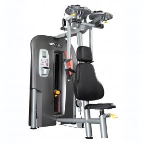 China Front And Back Vertical Chest Press Machine , Strength Training Exercise Equipment supplier