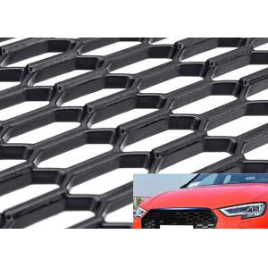China Hexagonal Hole Honeycomb Car Grille Decorative Aluminum Expanded Mesh supplier