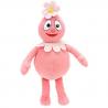 China adults pink colour Yo gaba gaba character mascot costume with piles wholesale