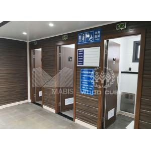 China Convenient Prefabricated Modular Toilets , Q550 Standard Steel Luxury Mobile Toilets supplier