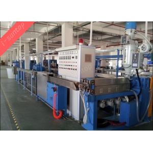 China 450m/Min Power Cord Manufacturing Machine , PVC Sheathing Cable Extrusion Machine supplier