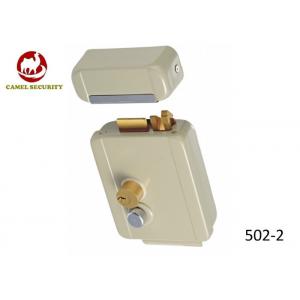 Single Connected Rim Cylinder Lock With Keys , Door Rim Lock 1.5kg Weight