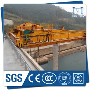 China Movable type gate hoist winch supplier