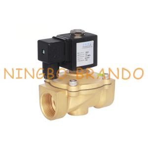 China 1/2 Inch 3/4 Inch 1 Inch Brass Gas Solenoid Valve For Shower Water Heater 12V 24V 120V supplier