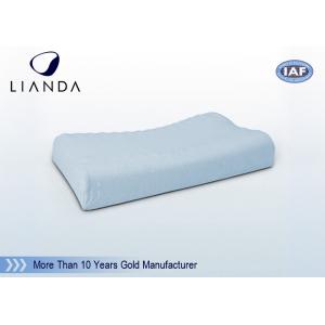 Soft Contour Infant Memory Foam Pillow Wave Surface For Massage