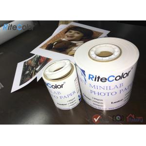 China 240Gsm Premium Digital RC Inkjet Minilab Photo Paper Roll Glossy & Luster in 4/6/8*65M supplier