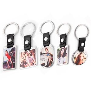 Des porte-clés personnalisés Des cadeaux de promotion Des porte-clés en blanc Des porte-clés en cuir Des porte-clés en métal sublimé