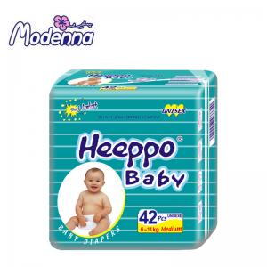 China OEM Disposable Baby Nappy High Absorbency Soft Baby Diaper Customized supplier