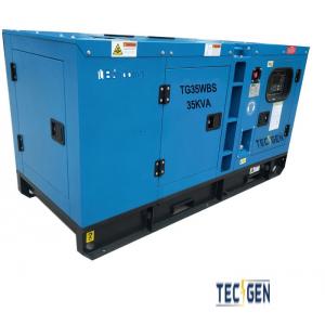 35kVA Baudouin Power Generator 28kW Diesel Engine Generator For Continuous Operation