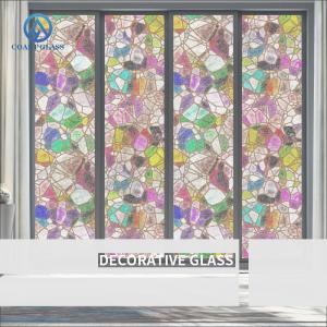 Antique Stained Glass Mosaic  Customized For Home Decoration