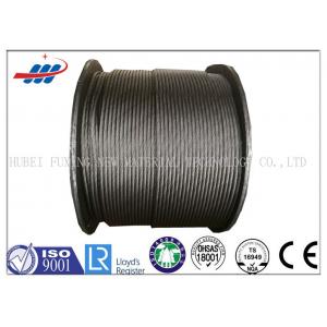 Professional Steel Wire Rope For Cranes / Hauling , 6-48mm Wire Gauge