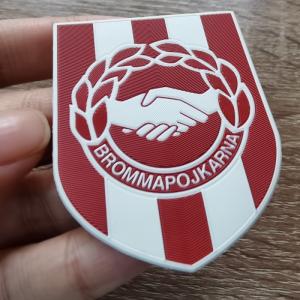 China Printing Logo Heat Transfer TPU Patch Main Logo For Famous Brand supplier