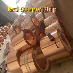 China ASTM B152 C10100 電池 C11000 Etp Tu1 のための赤い純銅のコイル ストリップ ホイル supplier