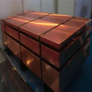 C10200 0.6mm Thickness Copper Sheet Plate GB/T 5231-2012 Standard 1200mm Width Customized Length