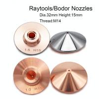 Copper Laser Cutting Nozzle BT210 230 240 Fiber Dia 32mm H15mm Thread 14mm Caliber 1.0-5.0