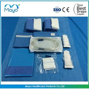 EO Sterile Dental Drape Kits Disposable Dental Implant Kits Blue