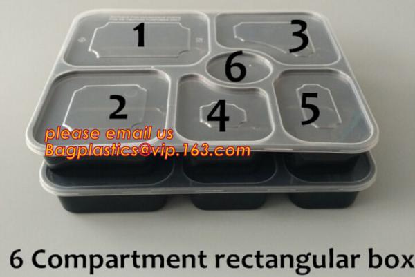 Disposable Plastic Blister Food Tray,Wholesale customized black disposable