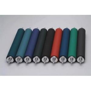 Colorful Food Grade Industrial Rubber Coated Rollers For Laminating Machine