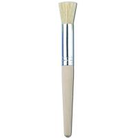 China Professional Artist Oil Paint Brushes , Natural Short Bristle Paint Brushes For Students on sale