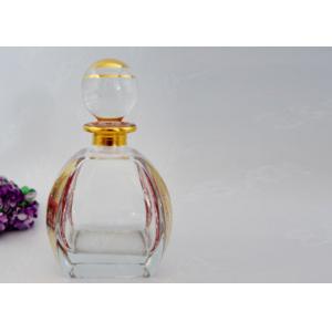 Aluminium Cap Custom Glass Perfume Bottles , Empty Perfume Oil Bottles With Atomizer