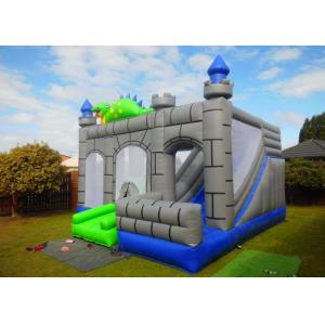 China Rent Giant Commercial Inflatable Combo, Dragon Bouncy Castle With Slide Hire supplier