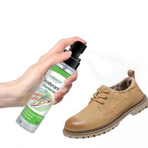 China Custom Liquid Shoe Fabric Deodorant Spray Private Label  100ml supplier