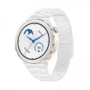 HK43 Lady Fashion NFC BT Call Smart Watch Bracelet Health Tracker Heart Rate Music Women