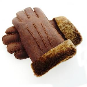 China Good Quality Sheepskin Leather Work Gloves supplier