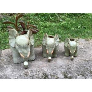 China Succulent Creative Animals Wild Elephant Plant Flowerpots supplier