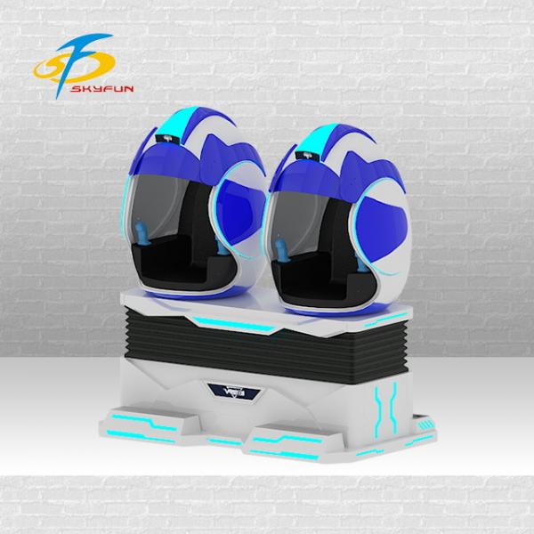 2 Players 9d Vr Egg Cinema , Smart Touch Screen Control Panel Vr Gaming