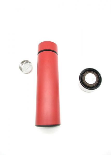 Durable Vacuum Flask Water Bottle High Strength Skinny Soft Touch Surface