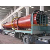 China Activated Carbon Rotary Drum Dryer Machine Agitation Movement Way on sale