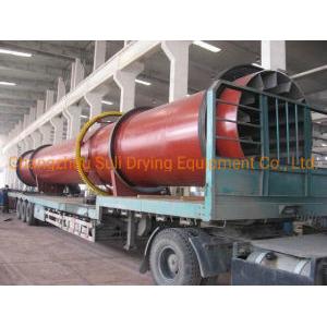 China Activated Carbon Rotary Drum Dryer Machine Agitation Movement Way supplier