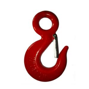 China Color Painted 320 Clevis Latch Hook Eye Slip Hook With Latch M16.5 - M90 supplier