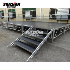 China Concert Aluminum Stage Podium Mobile Height Adjustable supplier