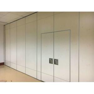 Soundproof Modular Sliding Partition Walls With Doors Interior Position