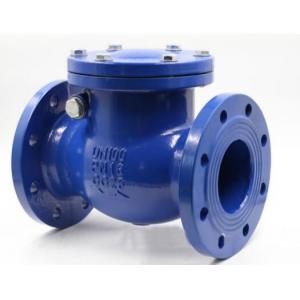 China Silence Check Valve DN200 / Flange Drilled PN10 / SS 304 AISI / Pressure PN16 supplier