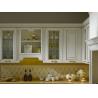 modular kitchen designs,kitchen supplies from China,solid wood door panel,white