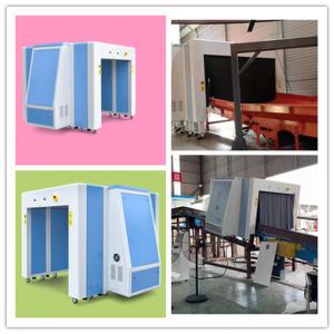 Warehouse Blue White X Ray Cargo Scanner 120100 ISO Certification