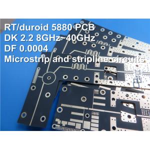 China Rogers RT/Duroid 5880 PCB High Frequency 15mil 1 Oz Copper PCB For Millimeter Wave Applications supplier